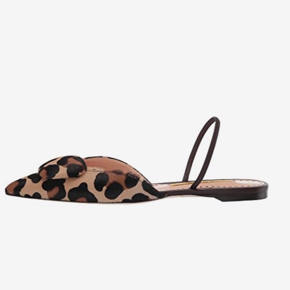 Like NEW Rupert Sanderson Leopard Sabine Flats - Picture 4 of 10
